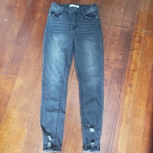 Black Kancan skinny jeans